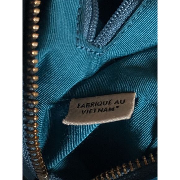 Coach Mini Bennett Teal Satchel/ Crossbody Handbag - Picture 7 of 9